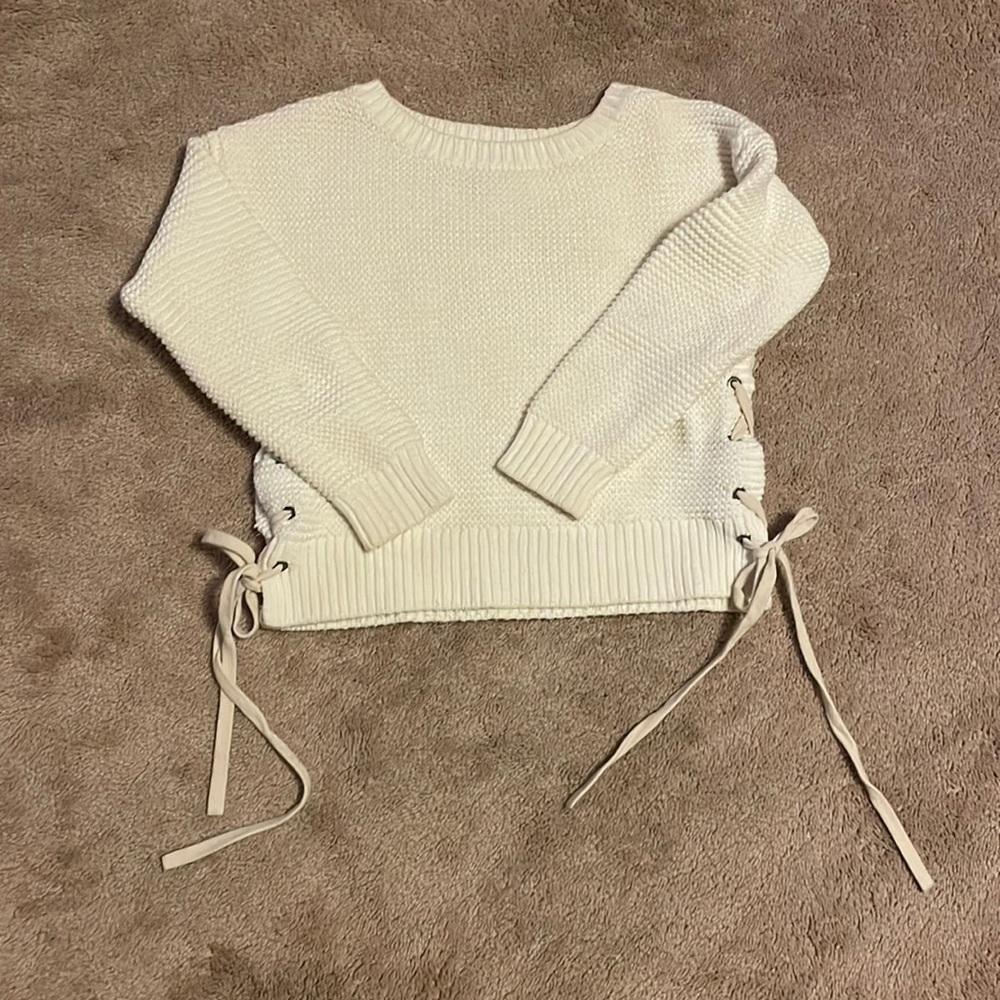 Abercrombie Cream Sweater